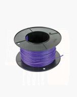 Ionnic TC-1-PUR-100 Single Purple Cable - Tinned (1mm2)