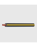 Ionnic TW100-BLK/YEL-500 Thin Wall Black Cable - Yellow Trace (1.0mm2)